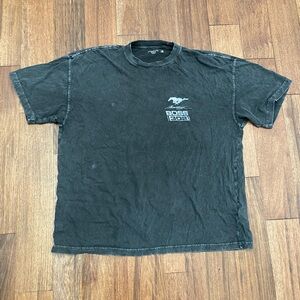 Abercrombie & Fitch Men’s Garment Dyed Black Mustang T-Shirt XXL